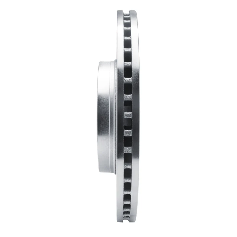 R1 18-25 Jeep Wrangler Front Left Drilled & Slotted Silver Brake Rotor - Image 4