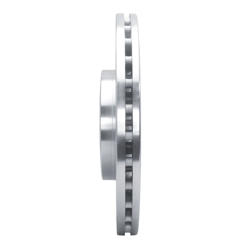 R1 18-25 Subaru WRX Front Right Drilled & Slotted Silver Brake Rotor - Image 2
