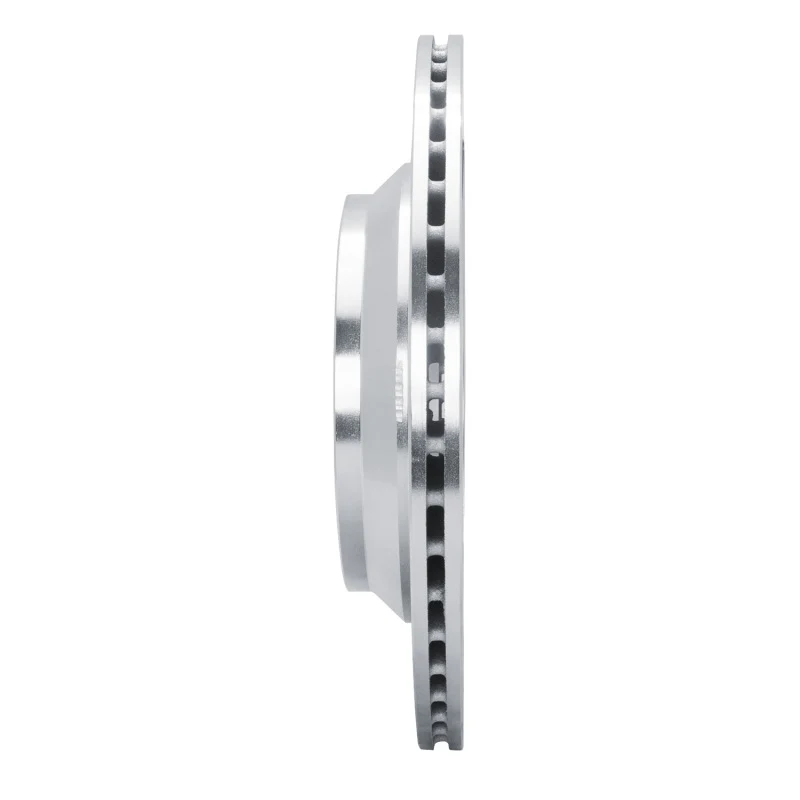 R1 19-23 Subaru Crosstrek Rear Left Drilled & Slotted Silver Brake Rotor - Image 4