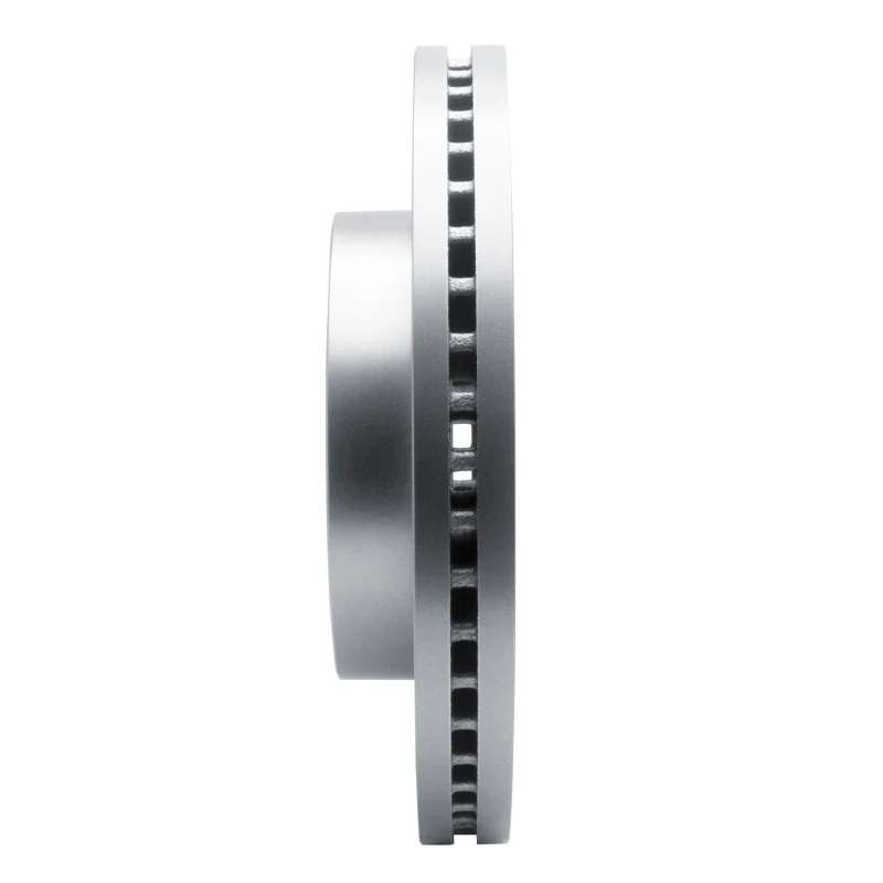 R1 19-25 Ford Ranger (USA/Canada) Front Right Drilled & Slotted Silver Brake Rotor - Image 4