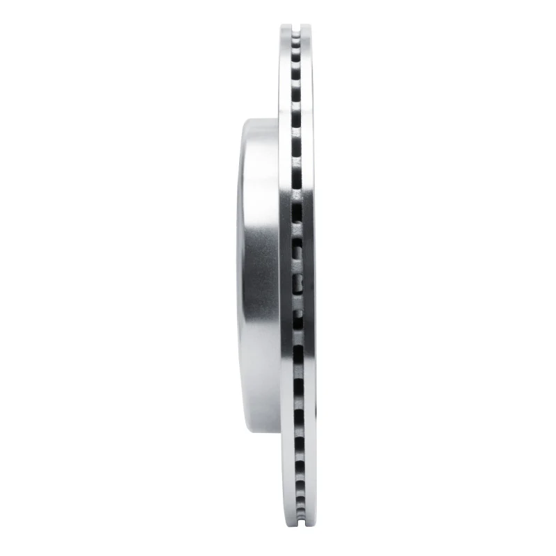 R1 19-25 Ram 1500 Rear Right Drilled & Slotted Silver Brake Rotor - Image 2