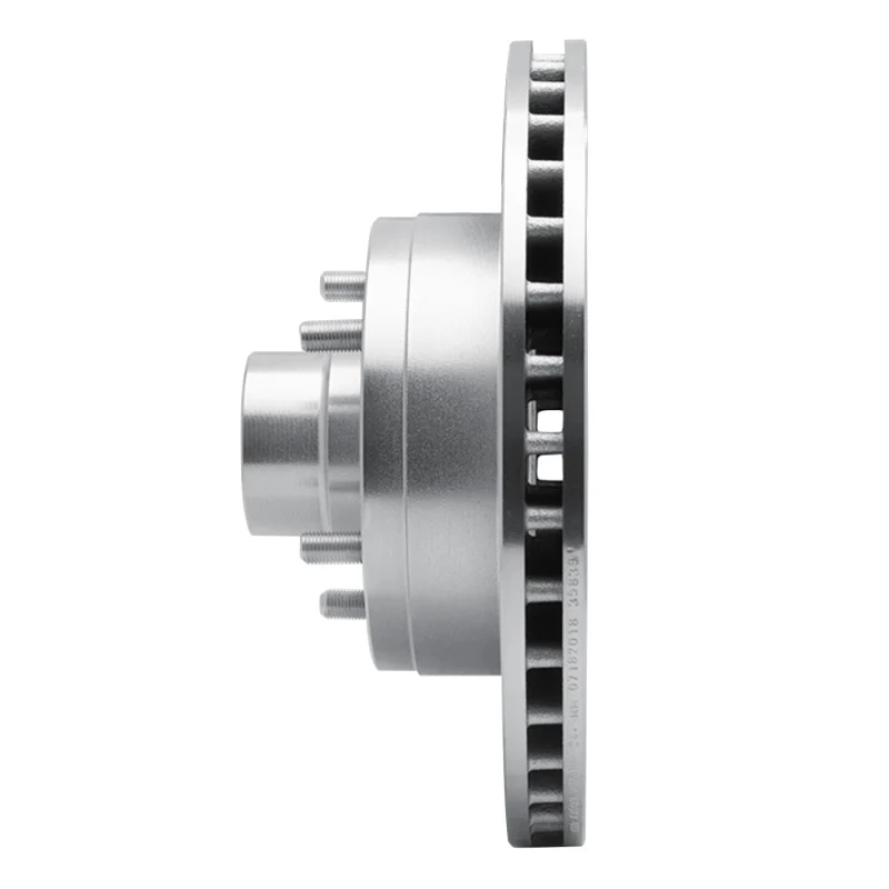 R1 1978-1990 Buick Electra Front Right Drilled & Slotted Silver Brake Rotor - Image 5
