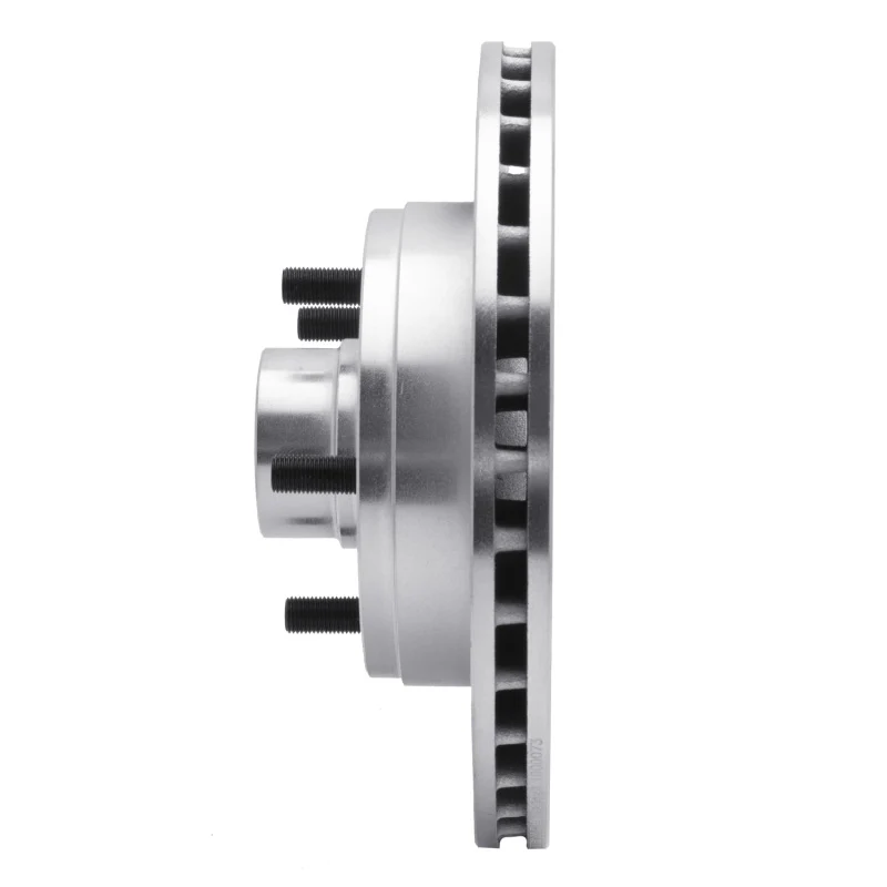 R1 1988-1991 Chevrolet C1500 Front Right Drilled & Slotted Silver Brake Rotor - Image 5