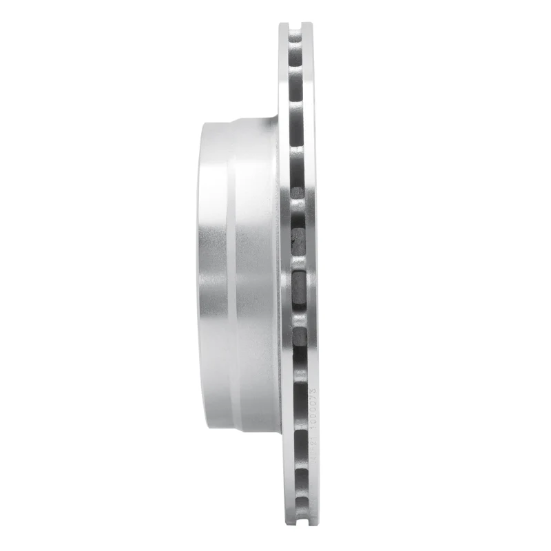 R1 1995-2006 Jaguar XJS Rear Right Drilled & Slotted Silver Brake Rotor - Image 4