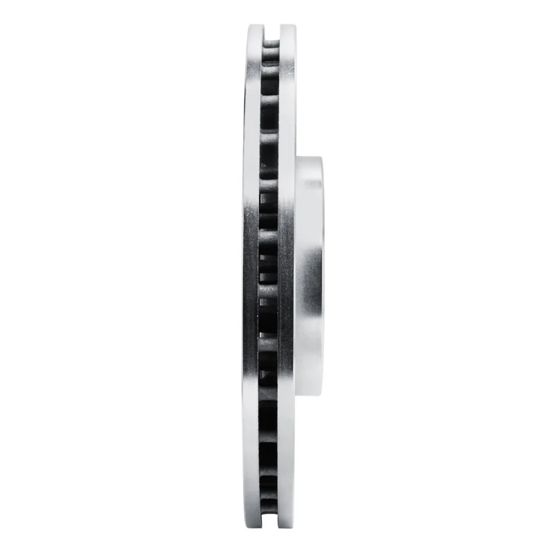 R1 20-20 Jaguar F-Pace Front Right Drilled & Slotted Silver Brake Rotor - Image 5