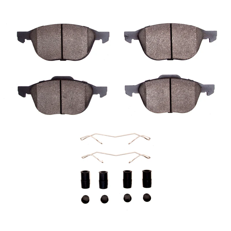 R1 2004-2022 Ford Focus Front R1 Euro Ceramic Pads & Hardware Kit