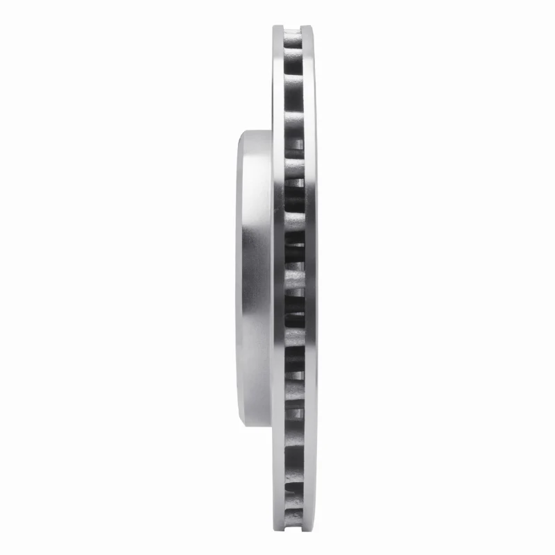 R1 2006-2013 Chevrolet Corvette Rear Right Drilled & Slotted Silver Brake Rotor - Image 3