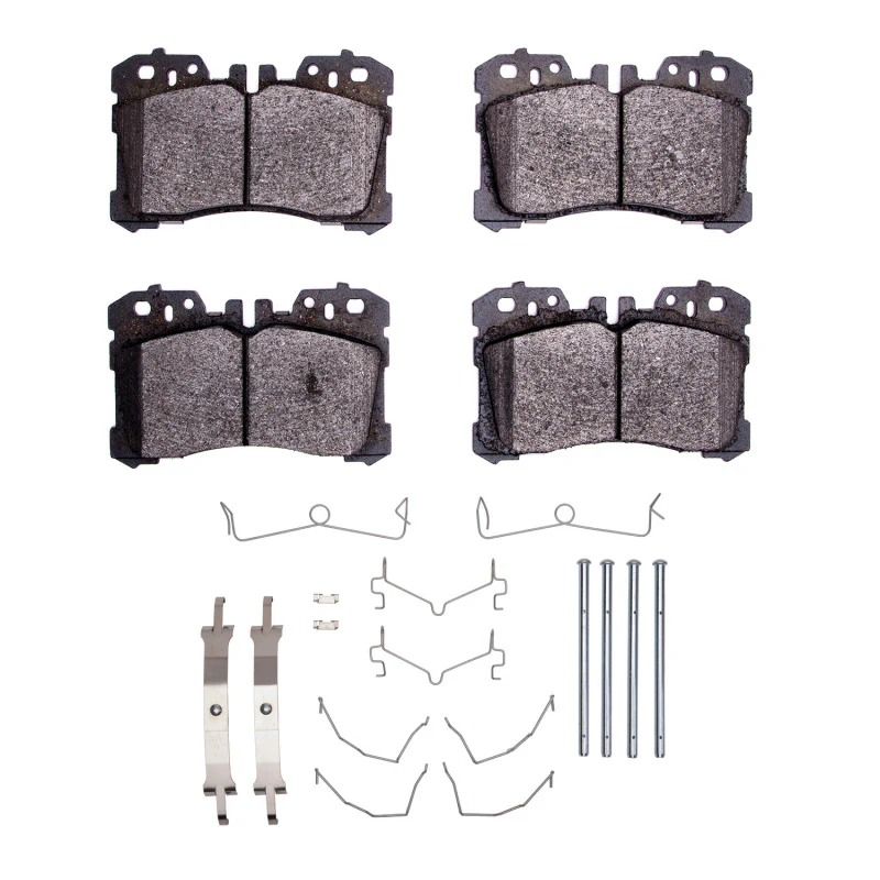 R1 2007-2025 Lexus LS460 Front R1 Euro Ceramic Pads & Hardware Kit
