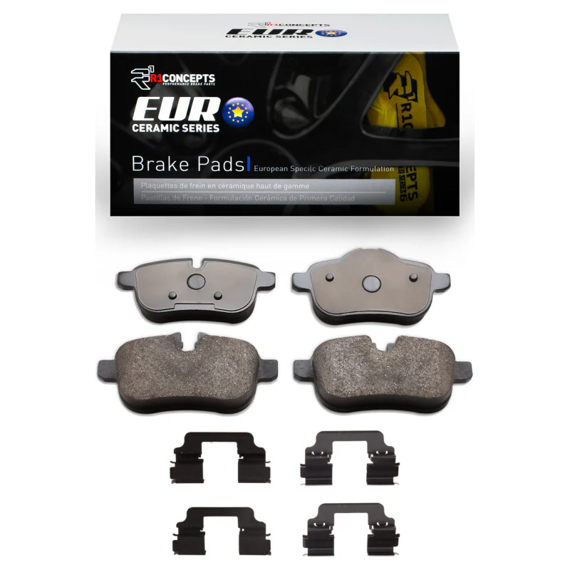 R1 2009-2016 BMW Z4 Rear R1 Euro Ceramic Pads & Hardware Kit
