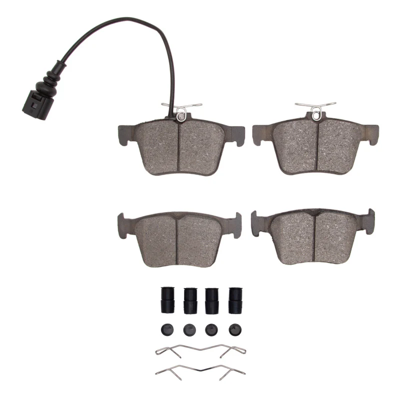 R1 2013-2023 Audi A3 (Mexico) Rear R1 Euro Ceramic Pads & Hardware Kit
