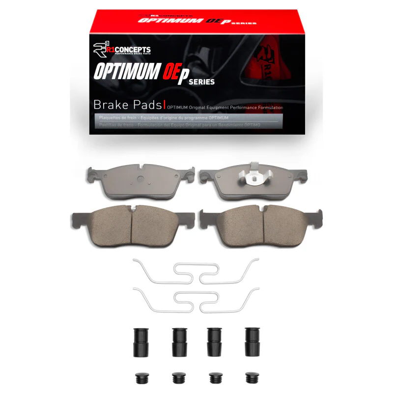 R1 2015-2019 Jaguar E-Pace Front R1 Optimum OE Pads & Hardware Kit