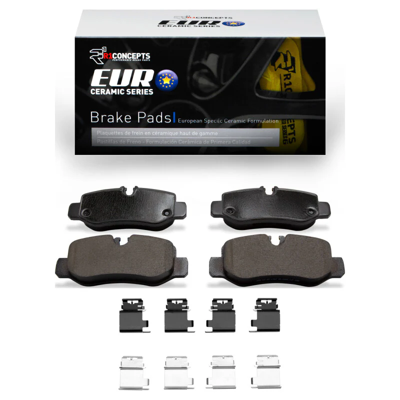R1 2016-2023 Mercedes-Benz Metris Rear R1 Euro Ceramic Pads & Hardware Kit