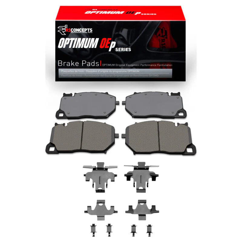 R1 2016-2025 Audi RS6 Front R1 Optimum OE Pads & Hardware Kit