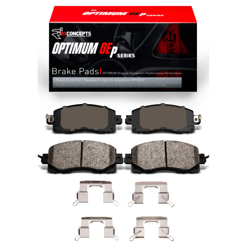 R1 2017-2025 Subaru Crosstrek Front R1 Optimum OE Pads & Hardware Kit
