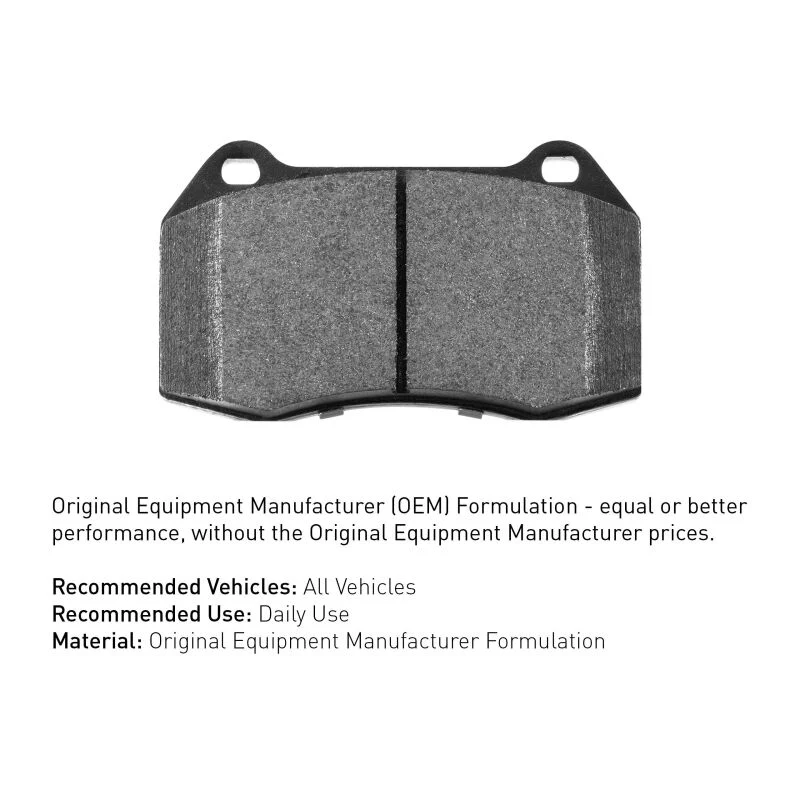 R1 2020-2025 Ford Bronco Sport Rear R1 Optimum OE Pads & Hardware Kit - Image 6