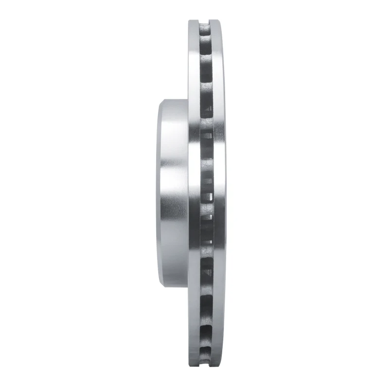 R1 2021-2025 Acura TLX Front Left Drilled & Slotted Silver Brake Rotor - Image 5