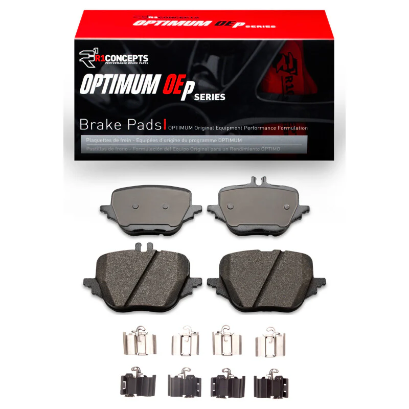 R1 2023-2025 Mercedes-Benz C43 AMG Rear R1 Optimum OE Pads & Hardware Kit