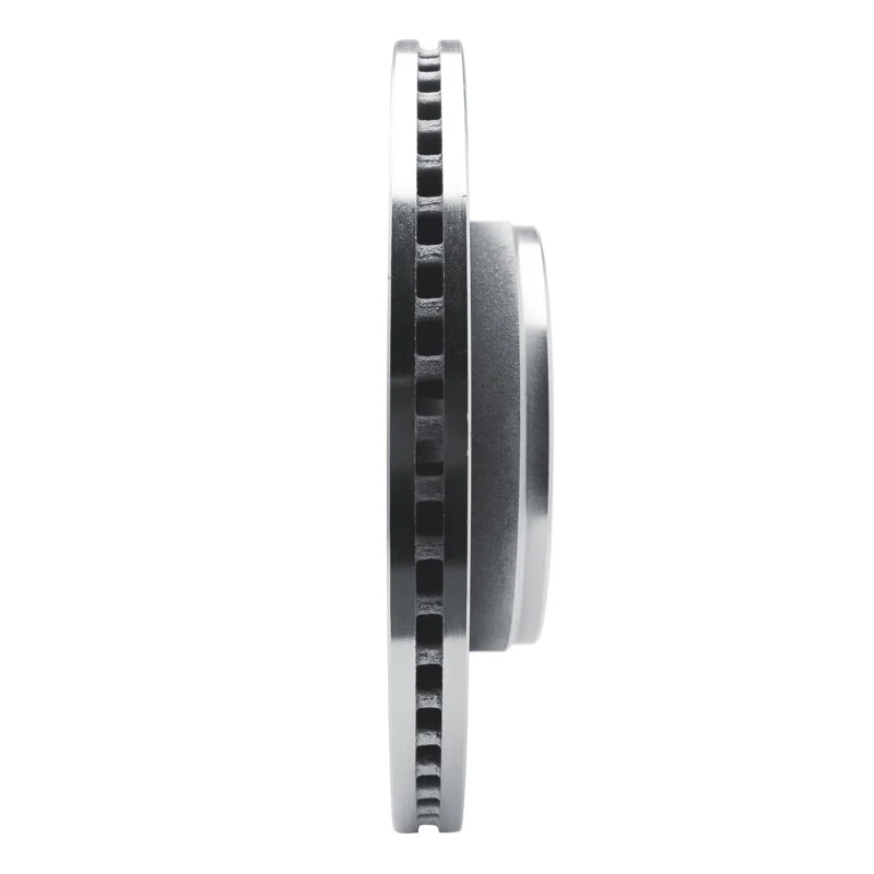 R1 21-25 Jeep Grand Wagoneer Front Right Drilled & Slotted Silver Brake Rotor - Image 5