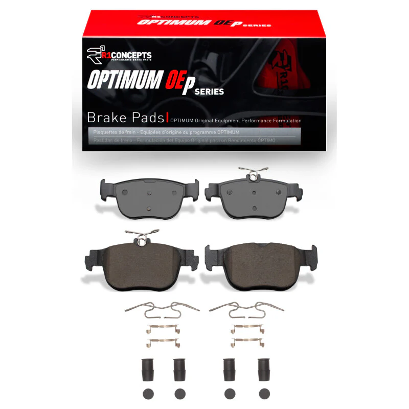 R1 22-25 Audi A3 Quattro Rear Optimum OE Pads & Hardware Kit
