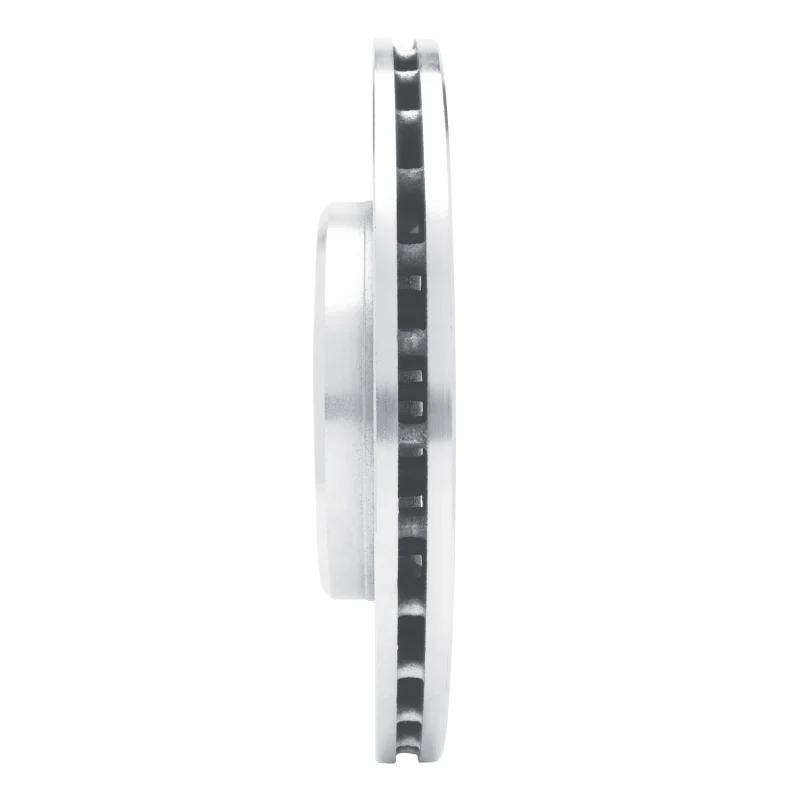 R1 22-25 Jeep Grand Cherokee Front Right Drilled & Slotted Silver Brake Rotor - Image 4