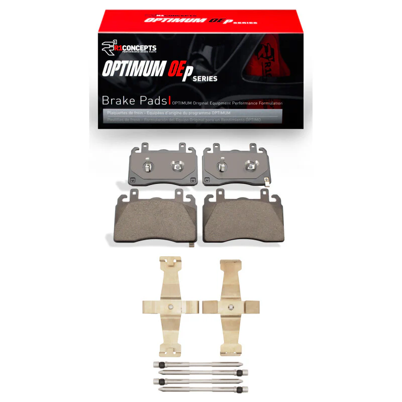 R1 23-25 Dodge Hornet Front Optimum OE Brake Pads and Hardware Kit - Image 2