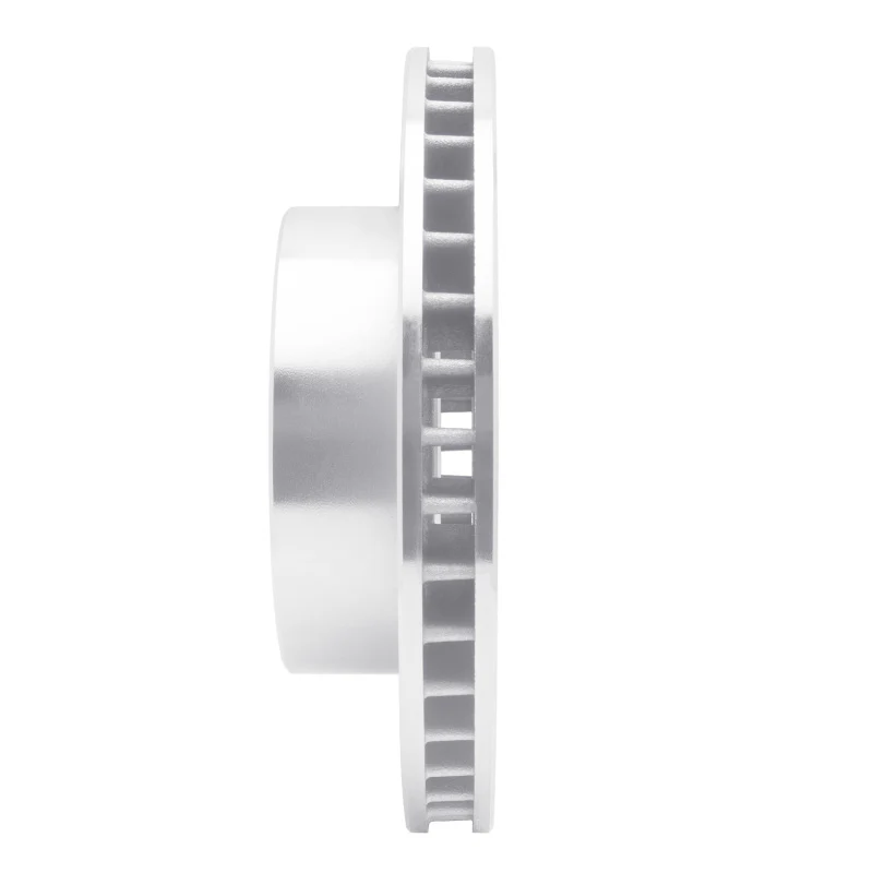 R1 63-82 Chevrolet Corvette Front Right Drilled & Slotted Silver Brake Rotor - Image 5