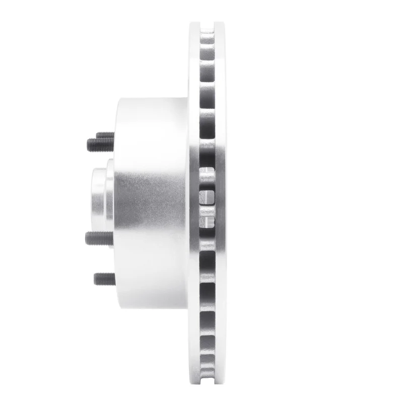 R1 67-74 Buick Apollo Front Left Drilled & Slotted Silver Brake Rotor - Image 4