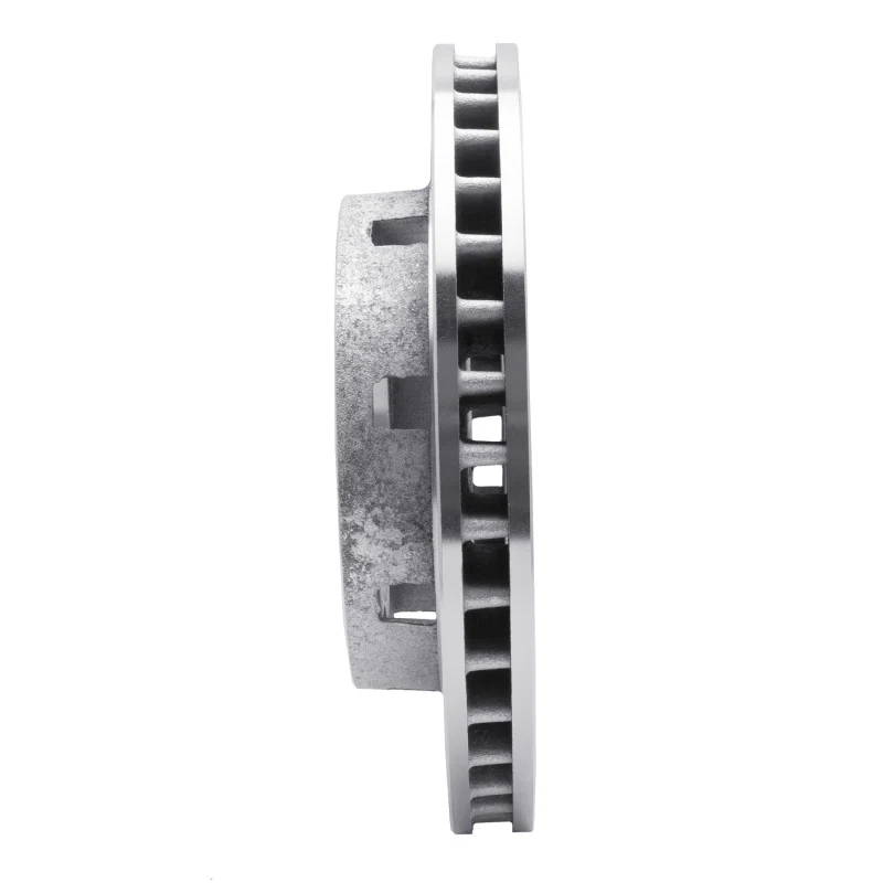 R1 71-91 Chevrolet P30 Van Front Right Drilled & Slotted Silver Brake Rotor - Image 4