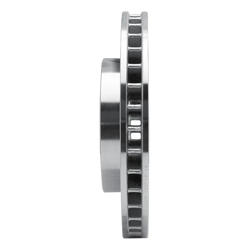R1 71-91 Chevrolet V10 & V1500 Suburban Front Left Drilled & Slotted Silver Brake Rotor - Image 5