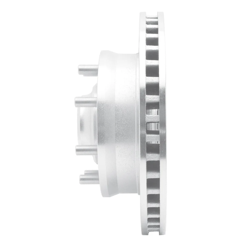 R1 71-95 Chevrolet C20 Suburban Front Left Drilled & Slotted Silver Brake Rotor - Image 2