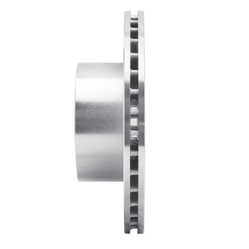 R1 76-77 BMW 320I (USA/Canada) Front Left Drilled & Slotted Silver Brake Rotor - Image 2