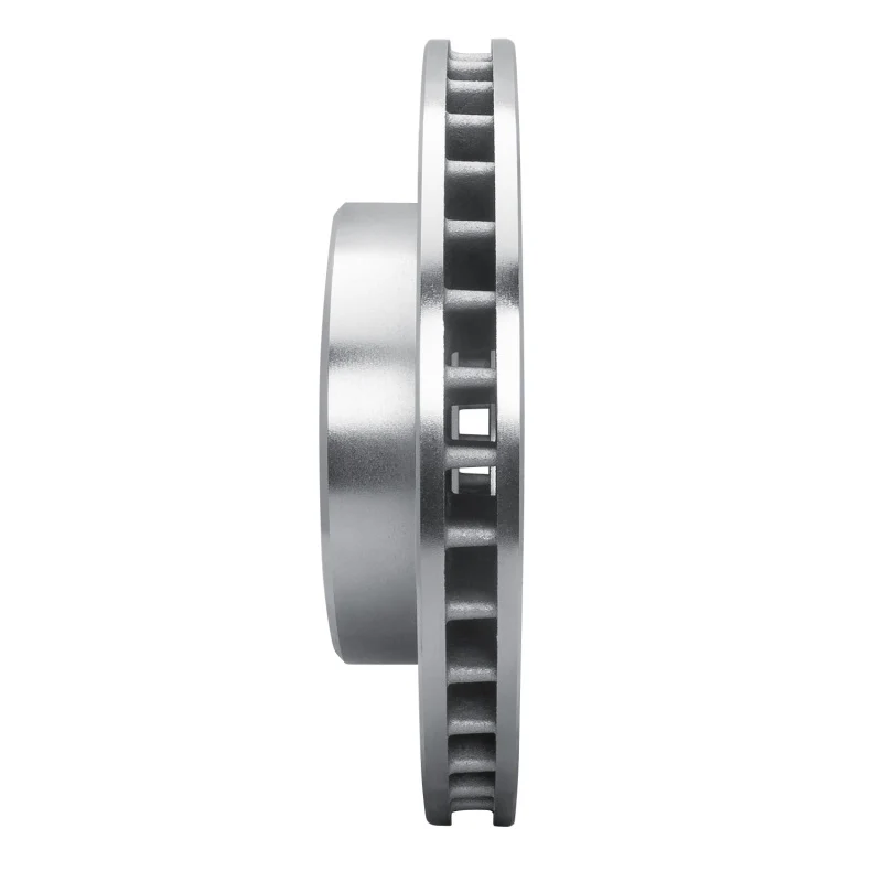R1 80-93 Dodge W100 Front Left Drilled & Slotted Silver Brake Rotor - Image 5