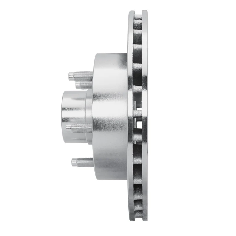 R1 86-92 Ford BRONCO II Front Right Drilled & Slotted Silver Brake Rotor - Image 3