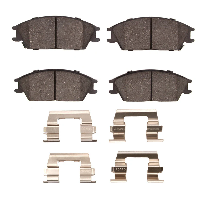 R1 87-99 Hyundai Excel Front Optimum OE Pads & Hardware Kit