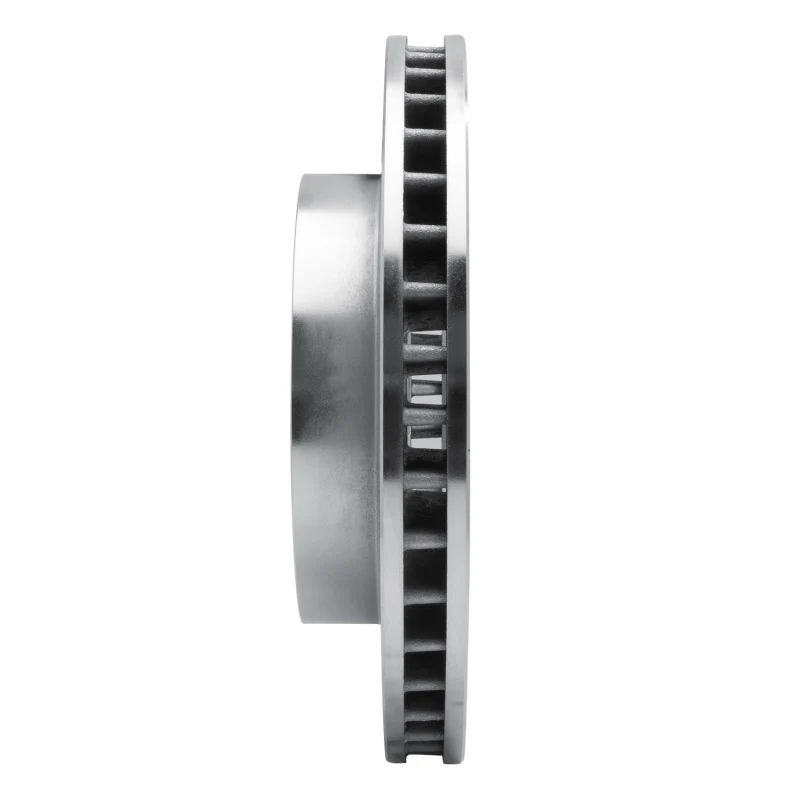 R1 88-00 Chevrolet Suburban 1500 Front Left Drilled & Slotted Silver Brake Rotor - Image 5