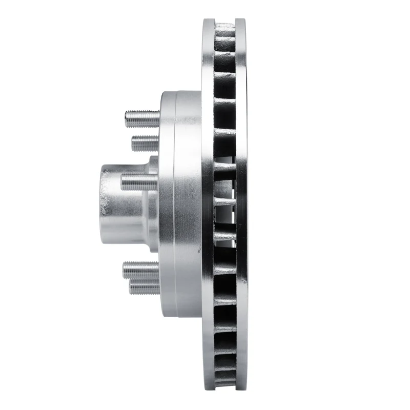 R1 88-96 Chevrolet C2500 Front Left Drilled & Slotted Silver Brake Rotor - Image 5