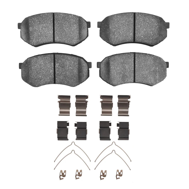 R1 89-04 Mitsubishi FUSO FE Front Optimum OE Pads & Hardware Kit