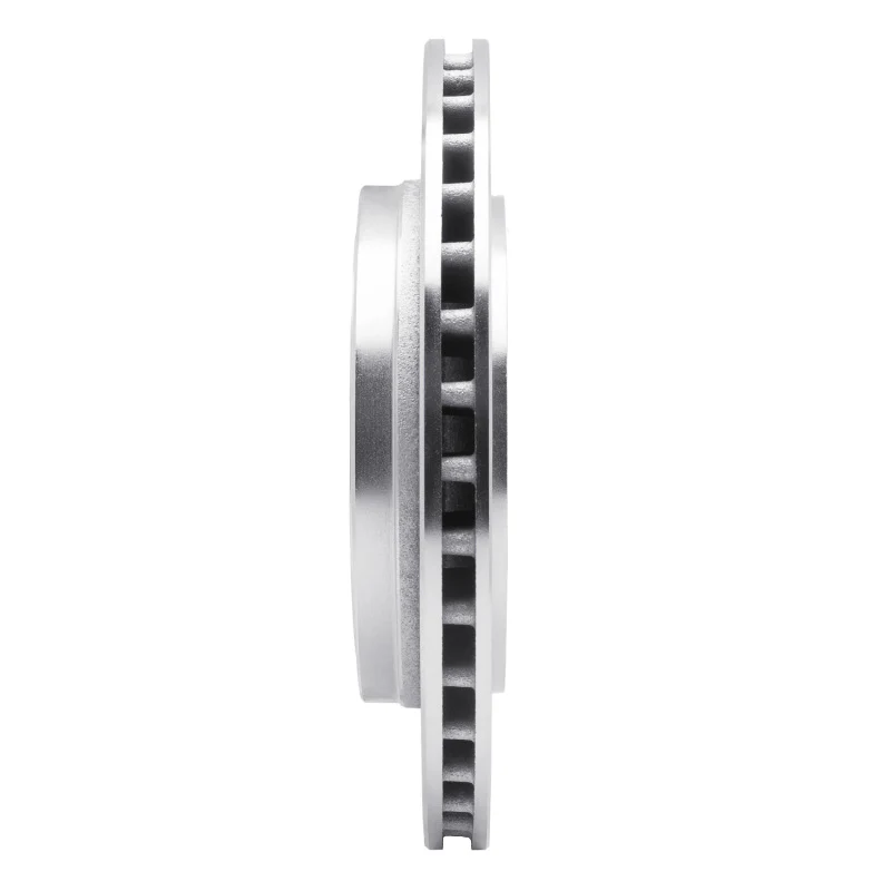 R1 89-95 Chrysler Daytona Rear Right Drilled & Slotted Silver Brake Rotor - Image 4