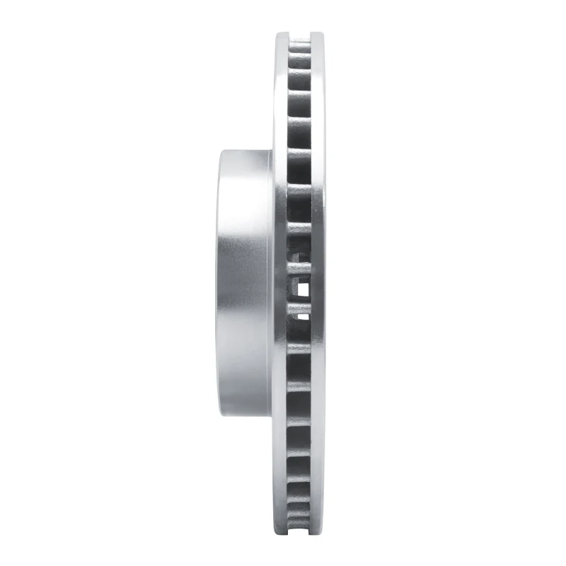 R1 91-95 Volvo 740 Front Right Drilled & Slotted Silver Brake Rotor - Image 2