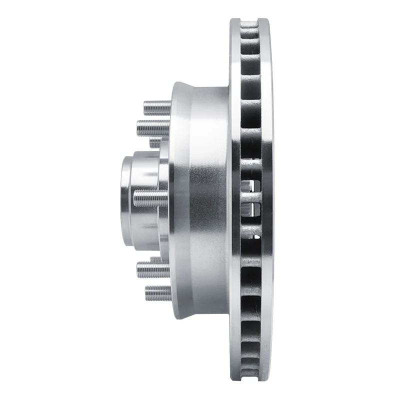 R1 92-02 Chevrolet C1500 Suburban Front Right Drilled & Slotted Silver Brake Rotor - Image 4