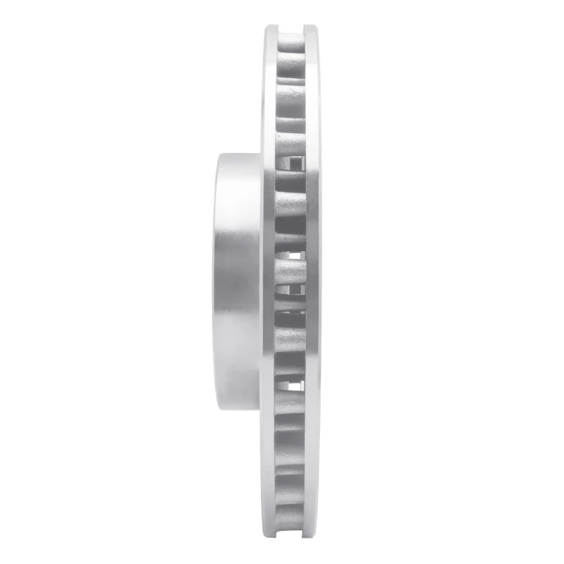 R1 92-02 Dodge Viper Front Right Drilled & Slotted Silver Brake Rotor - Image 3