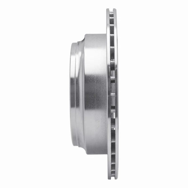 R1 92-04 Acura SLX Rear Right Drilled & Slotted Silver Brake Rotor - Image 4