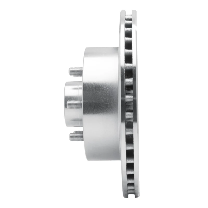 R1 93-96 Dodge DAKOTA RWD Front Left Drilled & Slotted Silver Brake Rotor - Image 2