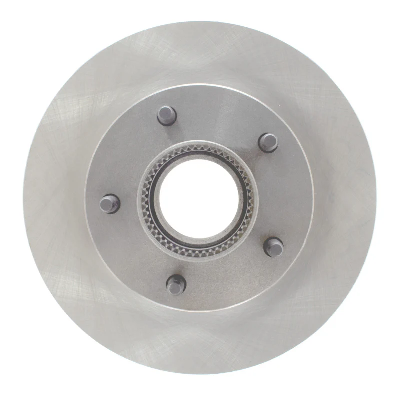 R1 94-95 Ford BRONCO Front Left Drilled & Slotted Silver Brake Rotor