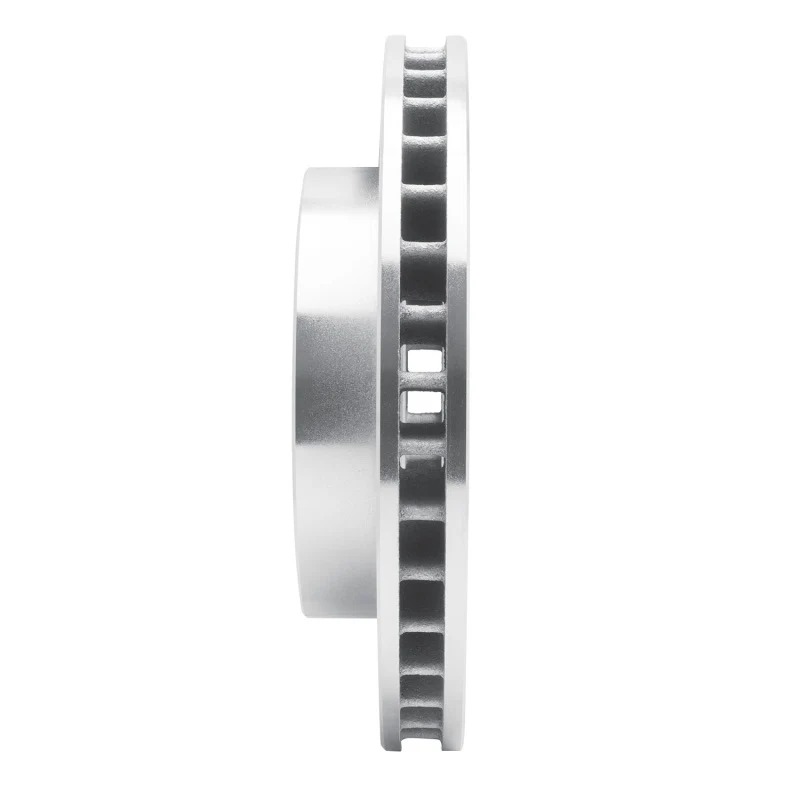 R1 94-99 Dodge Ramcharger (Mexico) Front Right Drilled & Slotted Silver Brake Rotor - Image 2