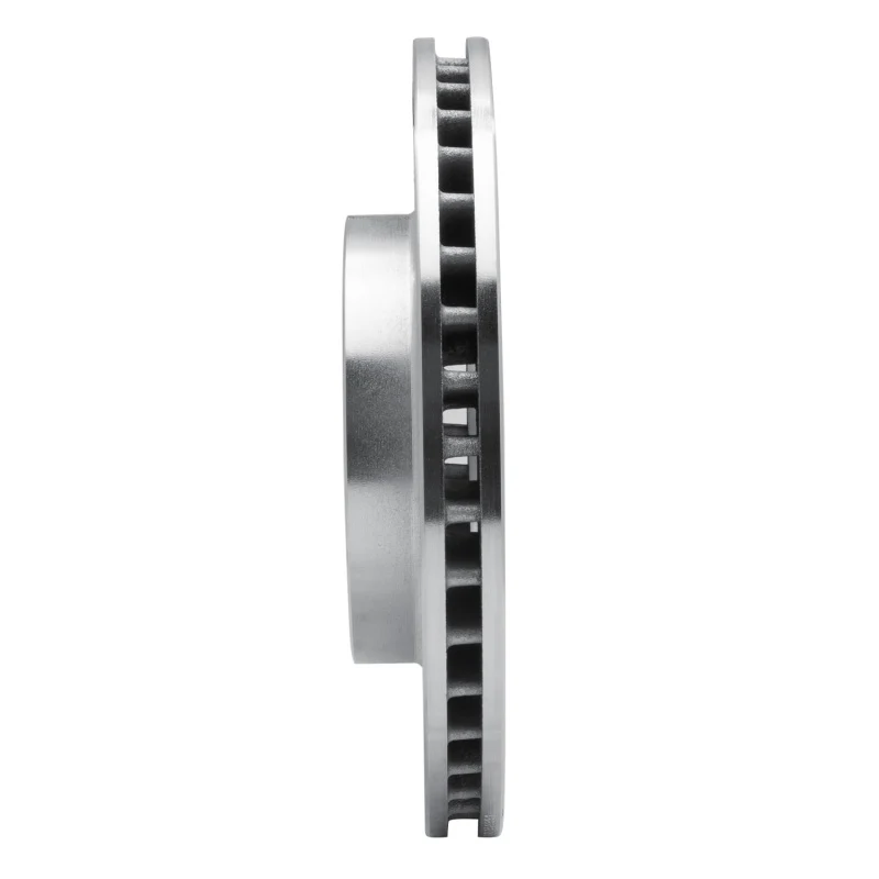 R1 95-04 Ford CONTOUR Front Right Drilled & Slotted Silver Brake Rotor - Image 4