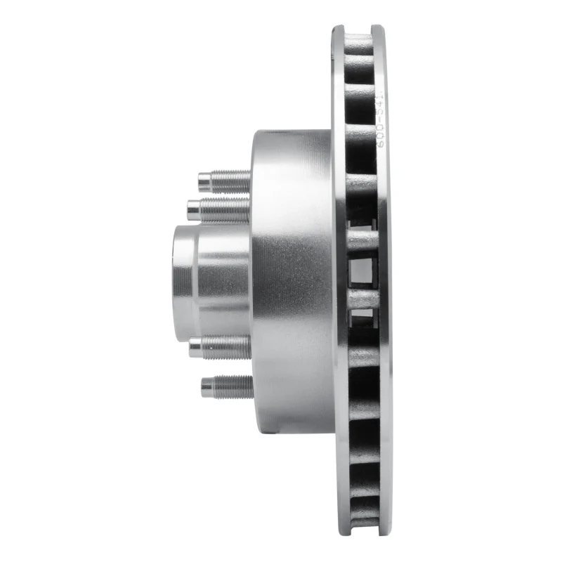R1 95-97 Ford Ranger (USA/Canada) Front Left Drilled & Slotted Silver Brake Rotor - Image 2