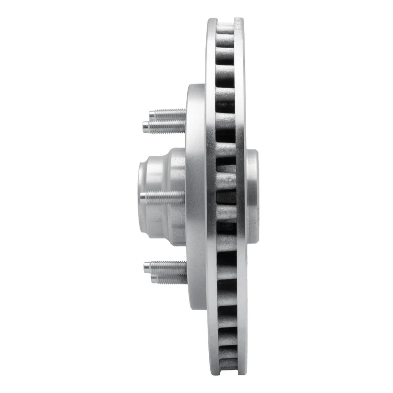 R1 97-02 Ford F-150 RWD Front Left Drilled & Slotted Silver Brake Rotor - Image 3