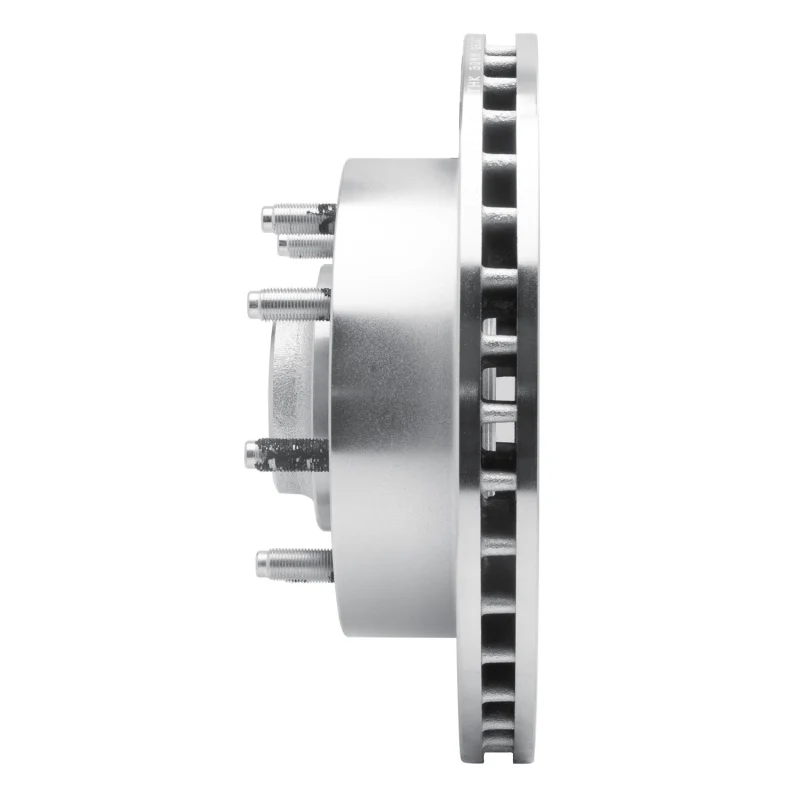 R1 98-03 Dodge Ram 2500 Van Front Left Drilled & Slotted Silver Brake Rotor - Image 3