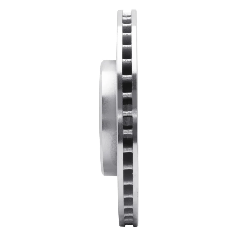 R1 98-04 Volvo C70 Front Right Drilled & Slotted Silver Brake Rotor - Image 4